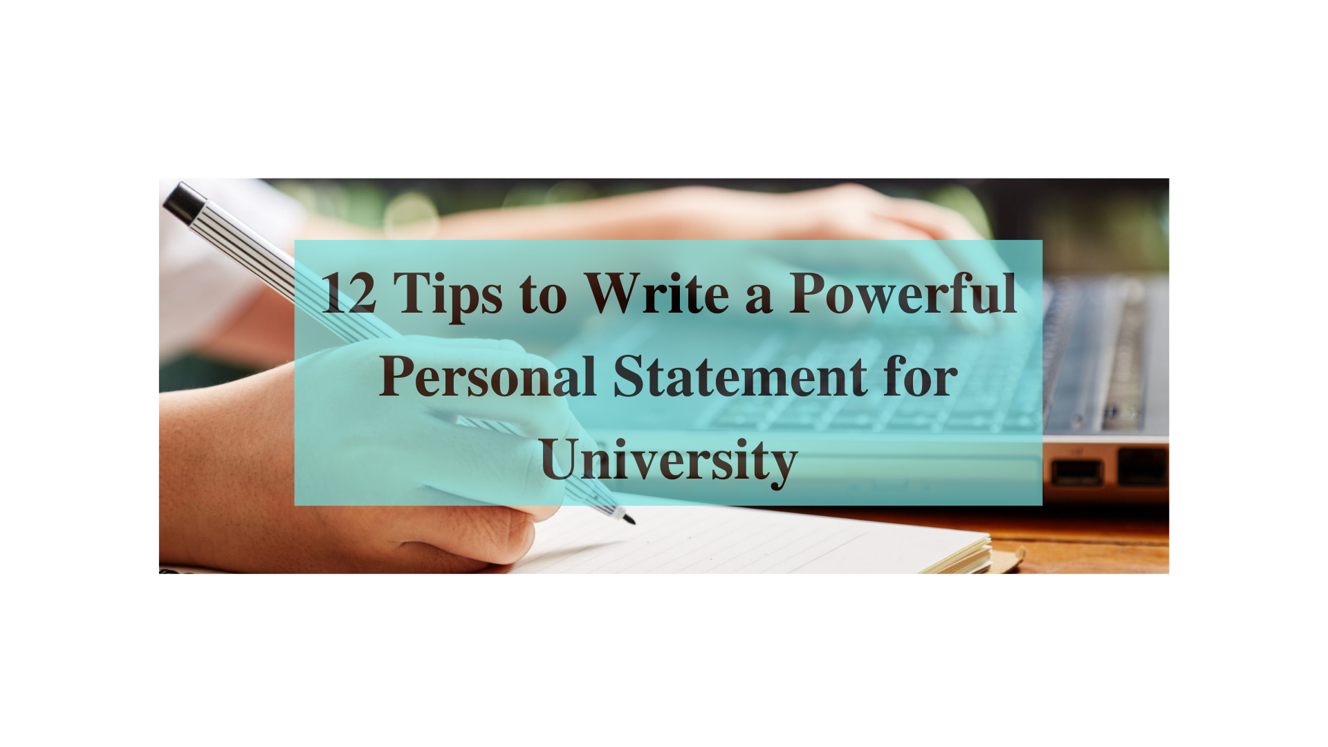 personal statement for university admission